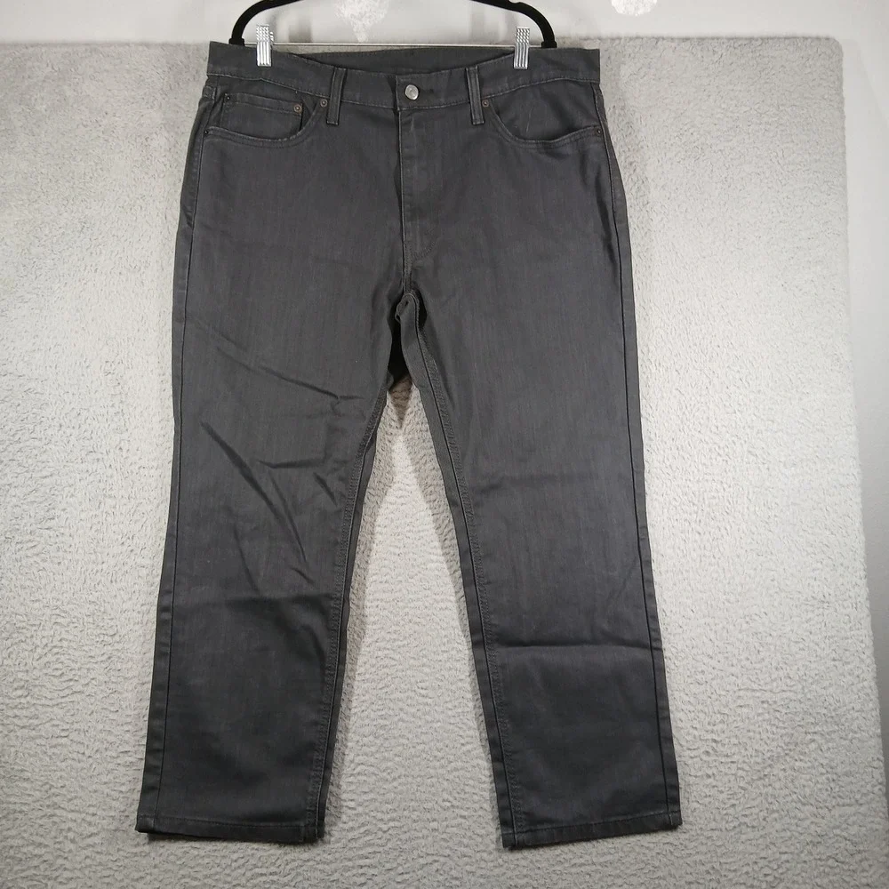 Levi's 541 Athletic Taper Jeans 38x30‎ Dark Grey Denim Pants